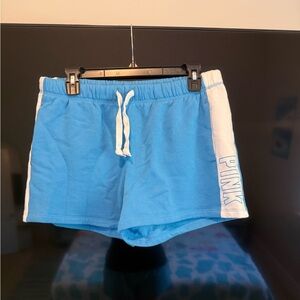 PINK Victoria's Secret Blue Lounge Shorts